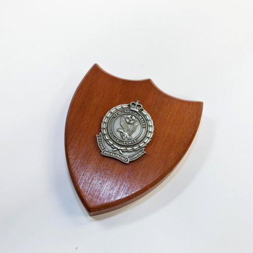 NSW Police Plaque Small-Buckingham Pewter